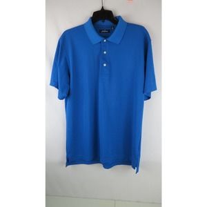 Jack Nicklaus Polo Shirt XL Men's Blue Relaxed Fit Short Sleeve
